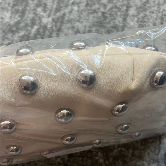 Clare V Lune Cream Studded Shoulder Bag - New in Packaging Never Opened - Picture 12 of 17